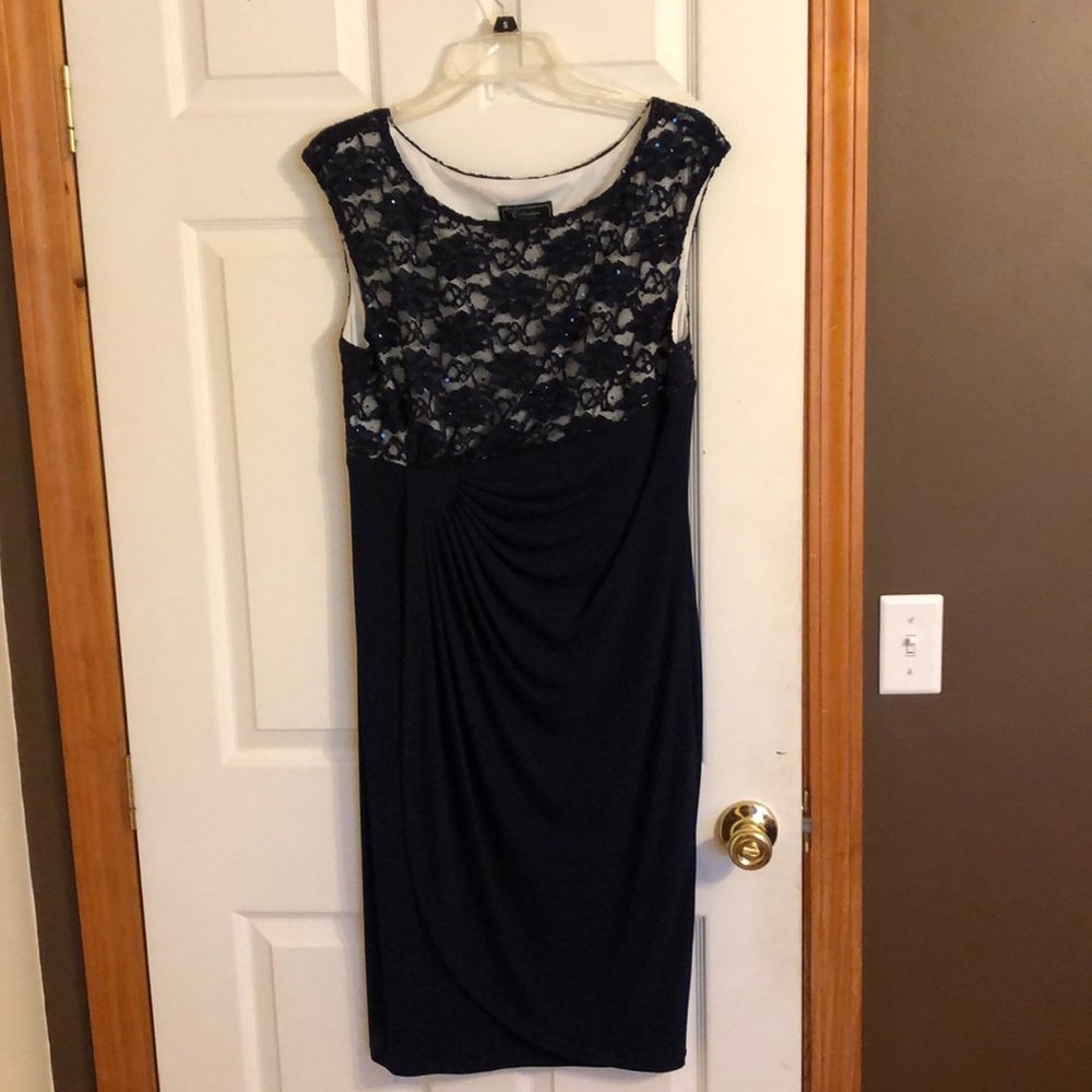 Evening Dress. Dark Navy